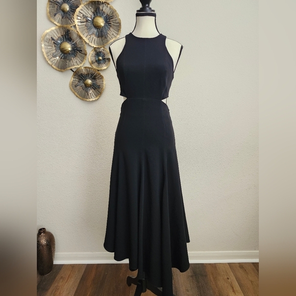 Cinq à Sept Black Belladonna Dress Sz 2 - Picture 1 of 13